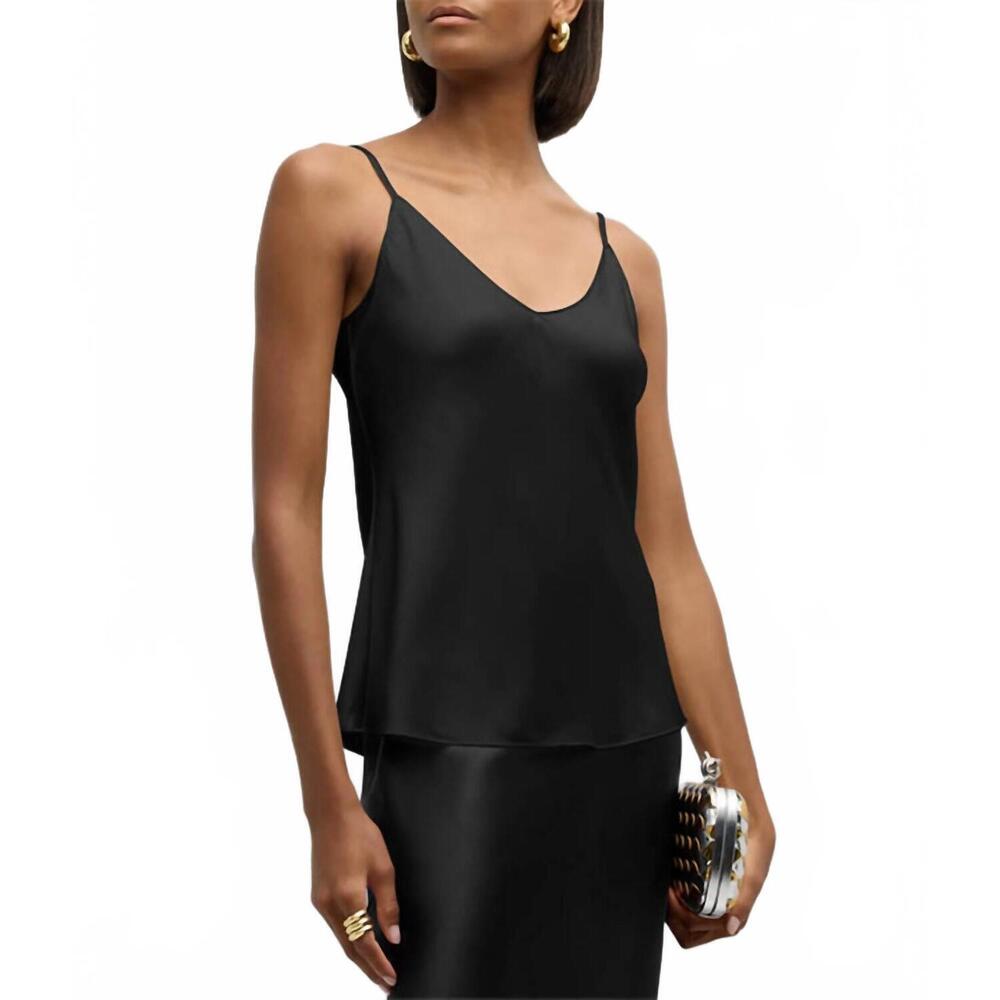 NEW SABLYN women's gloria cami shirt in black